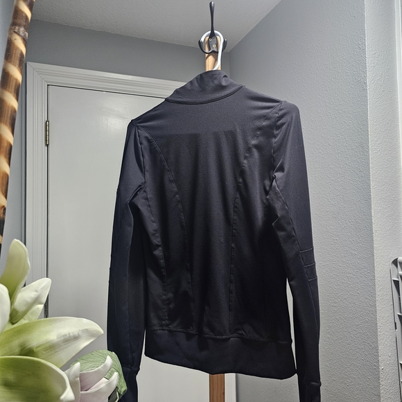 ALO Yoga Charcoal Zip-Up Jacket - Picture 3 of 8
